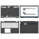 Laptop Full Body For Dell Latitude 3520 E3520 Screen Cover Top Panel Front Bezel Bottom Case Palmrest Frame Touchpad Hinges