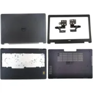 Laptop Full Body For Dell Latitude E5570 Screen Cover Top Panel Front Bezel Bottom Case Palmrest Frame Touchpad Hinges