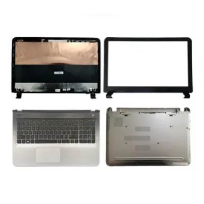 Laptop Full Body For HP 15-AB Screen Cover Top Panel Front Bezel Bottom Case Palmrest Frame Touchpad Hinges