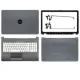 Laptop Full Body For HP 15-DA 15-DB 250 G7 255 G7 TPN-C135 LCD Screen Cover Top Panel Front Bezel Bottom Case Palmrest Frame Touchpad Hinges