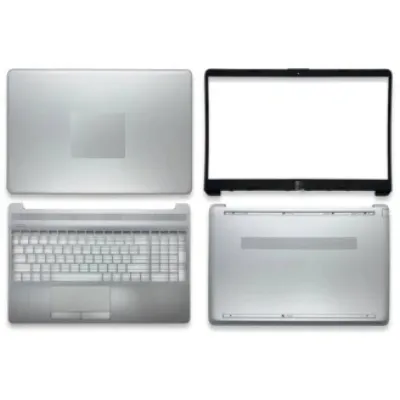 Laptop Full Body For HP 15-DW 15S-DU 15S-DY DR 250 255 G8 TPN-C139 LCD Screen Cover Top Panel Front Bezel Bottom Case Palmrest Frame Touchpad Hinges