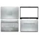 Laptop Full Body For HP 15-DW 15S-DU 15S-DY DR 250 255 G8 TPN-C139 LCD Screen Cover Top Panel Front Bezel Bottom Case Palmrest Frame Touchpad Hinges