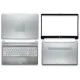 Laptop Full Body For HP 15-DW 15S-DU 15S-DY DR 250 255 G8 TPN-C139 LCD Screen Cover Top Panel Front Bezel Bottom Case Palmrest Frame Touchpad Hinges