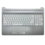 Laptop Palmrest For HP 15-DW 15S-DU 15S-DY DR 250 255 G8 TPN-C139 with Touchpad Silver ( C Cover) Laptop Palmrest For HP 15-DW 15S-DU 15S-DY DR 250 255 G8 TPN-C139 with Touchpad Silver ( C Cover)