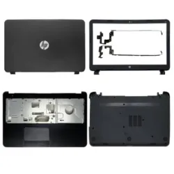 Laptop Full Body For HP 15-R 15-G 15-H/T/Z/N 250 245 256 255 G3 LCD Screen Cover Top Panel Front Bezel Bottom Case Palmrest Frame Touchpad Hinges