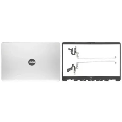 Laptop Full Body For HP 15S-FQ 15S-FR 15S-EQ 15-EF 15-ER 15-DY TPN-Q222 TPN-Q230 LCD Screen Cover Top Panel Front Bezel Bottom Case Palmrest Frame Touchpad Hinges