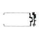 Laptop Full Body For HP 17-BS 17-AK 17G-BR TPN-W129 TPN-W130 LCD  Screen Cover Top Panel Front Bezel Bottom Case Palmrest Frame Touchpad Hinges