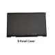 Laptop Full Body For HP ENVY X360 13-AY TPN-C147 LCD Screen Cover Top Panel Front Bezel Bottom Case Palmrest Frame Touchpad Hinges
