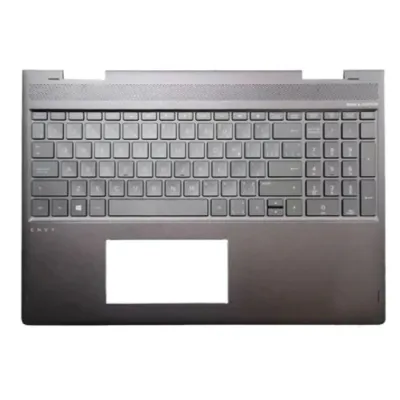 Laptop Full Body For HP ENVY X360 15-BP 15M-BQ TPN-W127 LCD Screen Cover Top Panel Front Bezel Bottom Case Palmrest Frame Touchpad Hinges