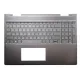 Laptop Full Body For HP ENVY X360 15-BP 15M-BQ TPN-W127 LCD Screen Cover Top Panel Front Bezel Bottom Case Palmrest Frame Touchpad Hinges