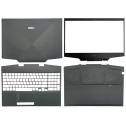 Laptop Full Body For HP OMEN 5 15-DH TPN-C143 LCD Screen Cover Top Panel Front Bezel Bottom Case Palmrest Frame Touchpad Hinges