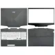 Laptop Full Body For HP OMEN 5 15-DH TPN-C143 LCD Screen Cover Top Panel Front Bezel Bottom Case Palmrest Frame Touchpad Hinges