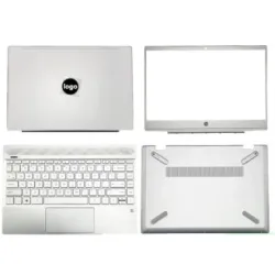 Laptop Full Body For HP Pavilion 13-AN TPN-Q214 LCD Screen Cover Top Panel Front Bezel Bottom Case Palmrest Frame Touchpad Hinges
