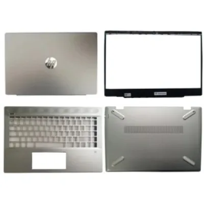 Laptop Full Body For HP Pavilion 14-CE TPN-Q207 Screen Cover Top Panel Front Bezel Bottom Case Palmrest Frame Touchpad Hinges
