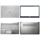 Laptop Full Body For HP Pavilion 15-EG 15-EH TPN-Q245 TPN-Q246 LCD Screen Cover Top Panel Front Bezel Bottom Case Palmrest Frame Touchpad Hinges