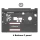 Laptop Full Body For HP ProBook 6570B LCD Top Cover Bezel with Touchpad Palmrest and Bottom Base Full Body