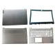 Laptop Full Body For Lenovo IdeaPad 1-15ADA7 Screen Cover Top Panel Front Bezel Bottom Case Palmrest Frame Touchpad Hinges