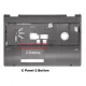 Laptop Full Body For Lenovo IdeaPad Z580 Z585 Screen Cover Top Panel Front Bezel Bottom Case Palmrest Frame Touchpad Hinges