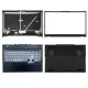 Laptop Full Body For Lenovo LEGION 5 15IMH05H 15ARH05H 15ARH05 Y7000 Screen Cover Top Panel Front Bezel Bottom Case Palmrest Frame Touchpad Hinges