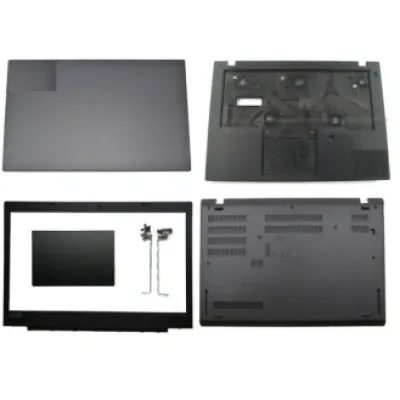 Laptop Full Body For Lenovo Thinkpad L580 L590 Screen Cover Top Panel Front Bezel Bottom Case Palmrest Frame Touchpad Hinges