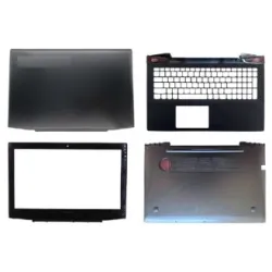 Laptop Full Body For Lenovo Y50 Y50-70 Y50-80 Screen Cover Top Panel Front Bezel Bottom Case Palmrest Frame Touchpad Hinges