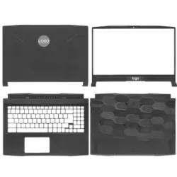Laptop Full Body For MSI Bravo 15 MS-158K  Screen Cover Top Panel Front Bezel Bottom Case Palmrest Frame Touchpad Hinges
