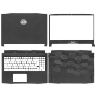 Laptop Full Body For MSI Bravo 15 MS-158K  Screen Cover Top Panel Front Bezel Bottom Case Palmrest Frame Touchpad Hinges