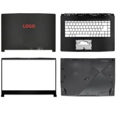 Laptop Full Body For MSI GF63 MS-16R1 16R3 WF65 GF63VR Screen Cover Top Panel Front Bezel Bottom Case Palmrest Frame Touchpad Hinges