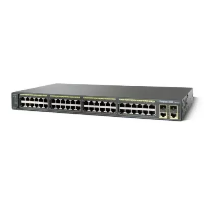 Cisco Catalyst 2960-Plus Series 48 x 10/100 Ports Gigabit Ethernet Switch WS-C2960+48TC-L