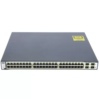Cisco Catalyst 3750 V2 48 Port 10/100 Layer 3 POE Managed Switch WS-C3750V2-48PS-S