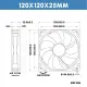 Chiptronex 120mm PC Fan