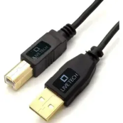Live Tech 6-Feet USB 2.0 A to B Cable - Printer Cable