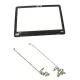 DELL INSPIRON 15 5000 5558 5559 Screen Back cover Top panel Bazel with Hinges DELL INSPIRON 15 5000 5558 5559 Screen Back cover Top panel Bazel with Hinges