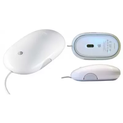 Apple A1152 USB Wired White Optical Mighty Mouse