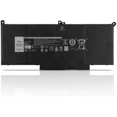 Compatible Dell DJ1J0 Battery for Latitude E7280, E7380 & E7480 Laptops | 3600mAh 3-Cell Li-Ion Replacement Battery Compatible Dell DJ1J0 Battery for Latitude E7280, E7380 & E7480 Laptops | 3600mAh 3-Cell Li-Ion Replacement Battery