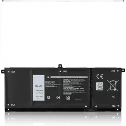 Compatible Dell H5CKD Laptop Battery | 3600mAh 4-Cell Battery for Inspiron 14 5402, 15 5502, 5508, 7405 2-in-1 & Vostro 5401, 5501