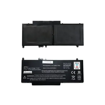 Dell Laptop Battery E5450 G5M10, 7.4V 4 Cells 51Wh -Compatible
