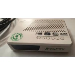 TN TACTV SETTOP BOX GCR-AS602 15W 5V DC 1.5A WITH COAXIAL CABLE