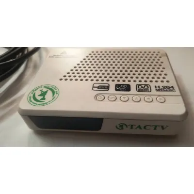 TN TACTV SETTOP BOX GCR-AS602 15W 5V DC 1.5A WITH COAXIAL CABLE