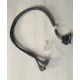 DELL 0KW1VG dual Mini-SAS HD (SFF-8643) internal data cable designed for Dell PowerEdge R740 servers equipped with a 16-drive (16 x 2.5-inch SFF) backplane and a mini PERC RAID Cotroller