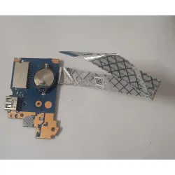 USB SD Card Reader I/O Board with cable for DELL Inspiron 5593, 5594, and Vostro 3500, 3501, and 3502 PN: 0630RT