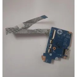 USB SD Card Reader I/O Board with cable for DELL Inspiron 5593, 5594, and Vostro 3500, 3501, and 3502 PN: 0630RT