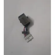 DC power jack charging port and cable for Dell Latitude E5470 laptop PN: 04XV4N