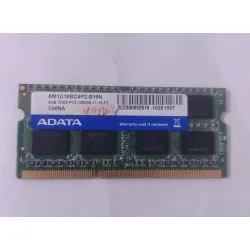 ADATA 4GB DDR3 Laptop Memory Stick 204-pin SO-DIMM module 1600MHz (PC3-12800S) PN: AM1U16BC4P2-B19N
