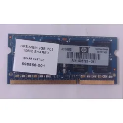 Hynix laptop RAM 2GB DDR3 SO-DIMM module, PC3-8500S (1066MHz) or PC3-10600S (1333MHz), PN: HMT125S6BFR8C