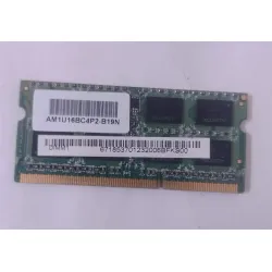 ADATA 4GB DDR3 Laptop Memory Stick 204-pin SO-DIMM module 1600MHz (PC3-12800S) PN: AM1U16BC4P2-B19N