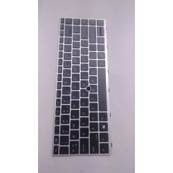 Laptop Keyboard for HP EliteBook 840 G5 / 840 G6 / 745 G5 / 745 G6 Laptop Silver Frame Backlight with Pointer pn: L11307-D61