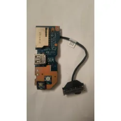 DELL inspiron 15-7560 7460, and 7472 USB Power Botton Board IO Board with Cable 0857WR BKA40 LS-D823P 6KTG3