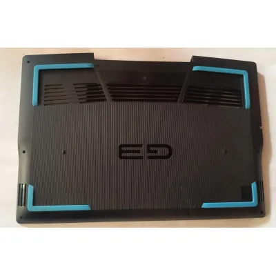 DELL G Series G3 15 3590 3500 Black Base Cover Bottom Lower Case w/Blue Rubber Feet 0G4V93 0C6JN0