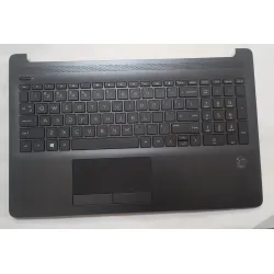 TOPCOVER WITH KEYBOARD AND TOUCHPAD BLACK COLOR FOR HP 15-DA, 15-DB L63578-001